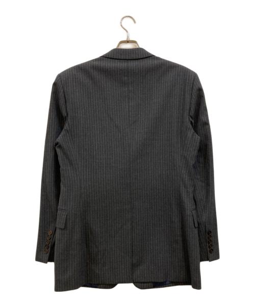 Paul Smith London（ポールスミスロンドン）Paul Smith London (ポールスミスロンドン) 裏地カリグラフィー総柄 セットアップスーツ グレー サイズ:38の古着・服飾アイテム