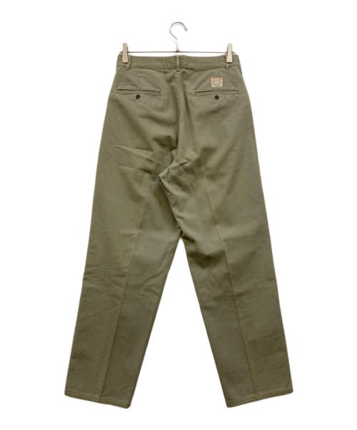 POLO RALPH LAUREN（ポロ・ラルフローレン）POLO RALPH LAUREN (ポロ・ラルフローレン) 90's タックチノパン カーキ サイズ:W30(76㎝)の古着・服飾アイテム