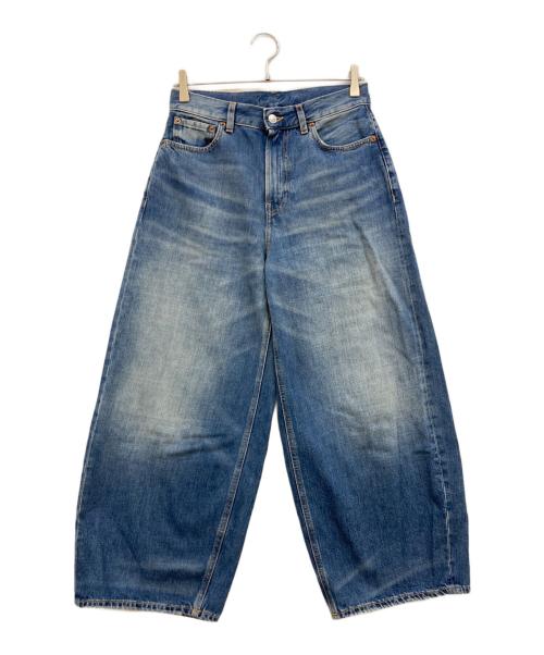 journal standard luxe（ジャーナルスタンダード ラックス）JOURNAL STANDARD LUXE (ジャーナルスタンダード ラックス) 6397 CROPPED ROOMY JEAN インディゴ サイズ:W27の古着・服飾アイテム