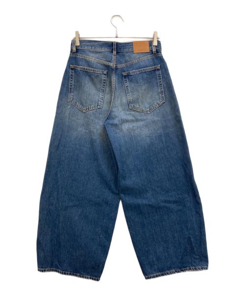 journal standard luxe（ジャーナルスタンダード ラックス）JOURNAL STANDARD LUXE (ジャーナルスタンダード ラックス) 6397 CROPPED ROOMY JEAN インディゴ サイズ:W27の古着・服飾アイテム