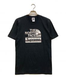 THE NORTH FACE×SUPREME（ザ ノース フェイス×シュプリーム）の古着「Chrome Metaric Box Logo Tee」｜ブラック