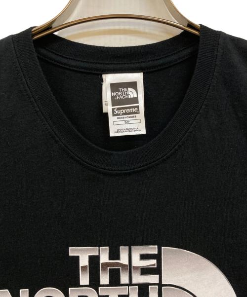 THE NORTH FACE（ザ ノース フェイス）THE NORTH FACE (ザ ノース フェイス) Supreme (シュプリーム) Chrome Metaric Box Logo Tee ブラック サイズ:Sの古着・服飾アイテム