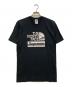 THE NORTH FACE（ザ ノース フェイス）の古着「Chrome Metaric Box Logo Tee」｜ブラック