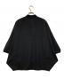 icB (アイシービー) FluidBackSatin ドルマンスリーブボウタイブラウス ブラック サイズ:40(11T) 未使用品：12000円