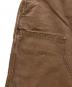 中古・古着 CarHartt (カーハート) ダブルニー ペインターパンツ ブラウン サイズ:38：21000円