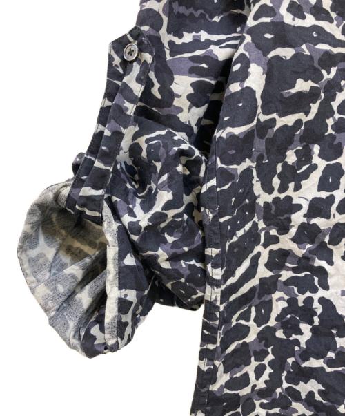 LOUIS VUITTON（ルイ ヴィトン）LOUIS VUITTON (ルイ ヴィトン) カモフラージュ柄シャツ ブルー サイズ:Sの古着・服飾アイテム