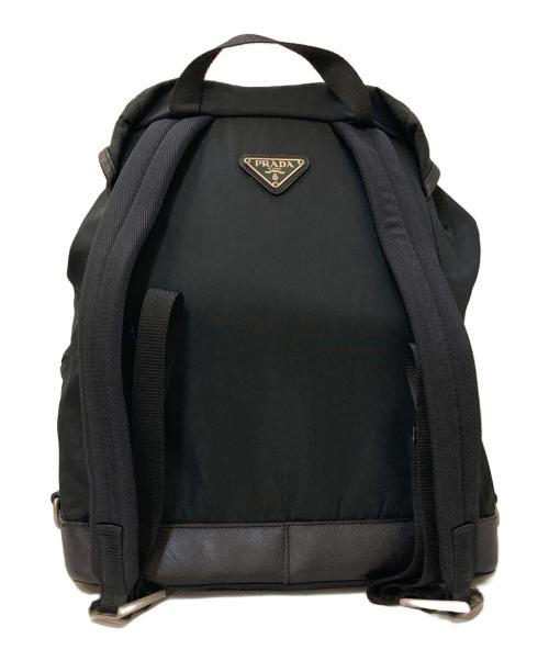 PRADA（プラダ）PRADA (プラダ) テスート ナイロンバックパック ブラックの古着・服飾アイテム