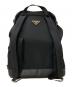 PRADA (プラダ) テスート ナイロンバックパック ブラック：45000円