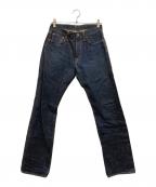SAMURAI JEANSサムライジーンズ）の古着「男気15oz 刀耳セルビッチデニムパンツ」｜インディゴ