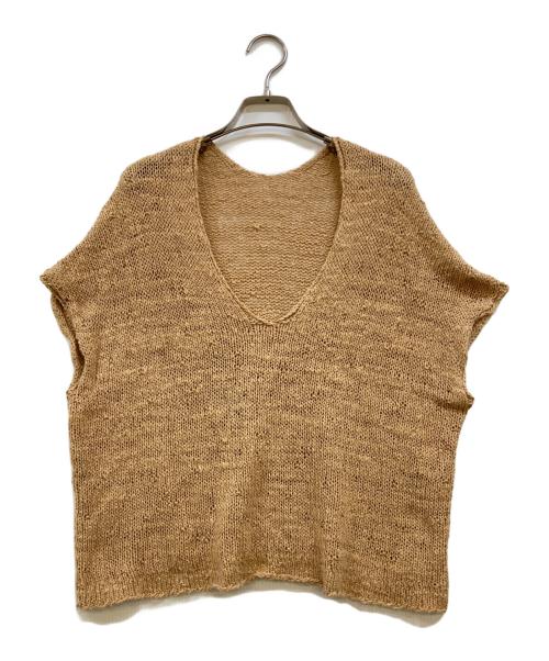 babaghuri（ババグーリ）babaghuri (ババグーリ) コットンのベスト ブラウン サイズ:Ｍの古着・服飾アイテム