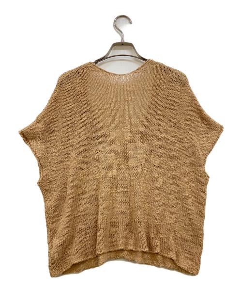 babaghuri（ババグーリ）babaghuri (ババグーリ) コットンのベスト ブラウン サイズ:Ｍの古着・服飾アイテム