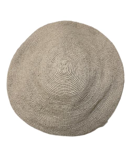 babaghuri（ババグーリ）babaghuri (ババグーリ) リネンハット グレー サイズ:57.5㎝の古着・服飾アイテム