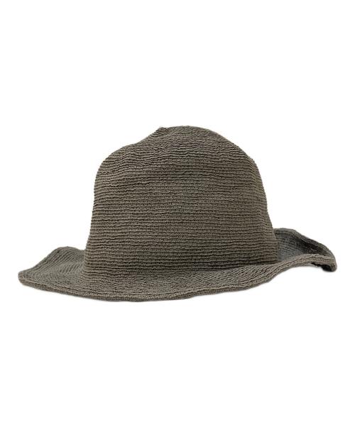 babaghuri（ババグーリ）babaghuri (ババグーリ) 和紙ハット グレー サイズ:57.5㎝の古着・服飾アイテム