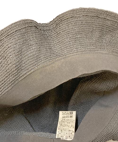 babaghuri（ババグーリ）babaghuri (ババグーリ) 和紙ハット グレー サイズ:57.5㎝の古着・服飾アイテム