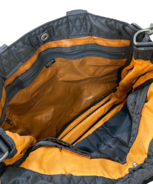 PORTER（ポーター）PORTER (ポーター) TANKER 2WAY キャリングトートバッグ ブラックの古着・服飾アイテム