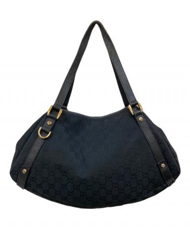 中古・古着通販】GUCCI (グッチ) アビー GGキャンバス レザー切替