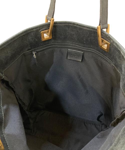GUCCI（グッチ）GUCCI (グッチ) GGキャンバス トートバッグ ブラウンの古着・服飾アイテム