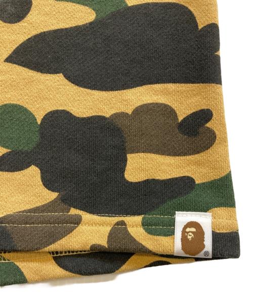 A BATHING APE（アベイシングエイプ）A BATHING APE (アベイシングエイプ) 1st CAMO SWEAT SHORTS カーキ サイズ:Sの古着・服飾アイテム