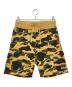A BATHING APE（アベイシングエイプ）の古着「1st CAMO SWEAT SHORTS」｜カーキ