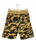 A BATHING APE (アベイシングエイプ) 1st CAMO SWEAT SHORTS カーキ サイズ:S：16000円