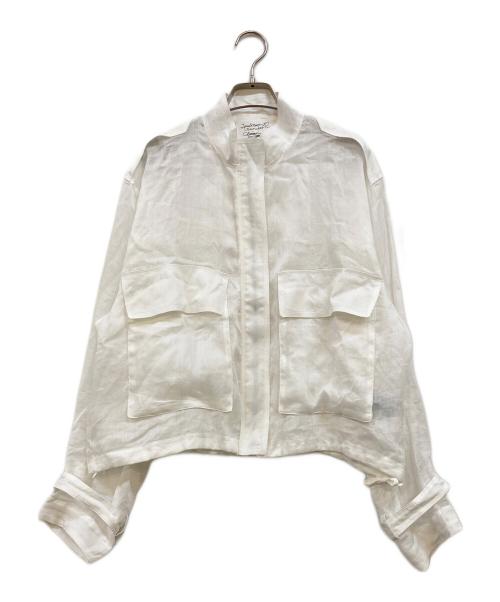 CHAOS（カオス）Chaos (カオス) ゴーダブルゾン ホワイト サイズ:Fの古着・服飾アイテム
