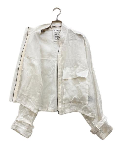 CHAOS（カオス）Chaos (カオス) ゴーダブルゾン ホワイト サイズ:Fの古着・服飾アイテム