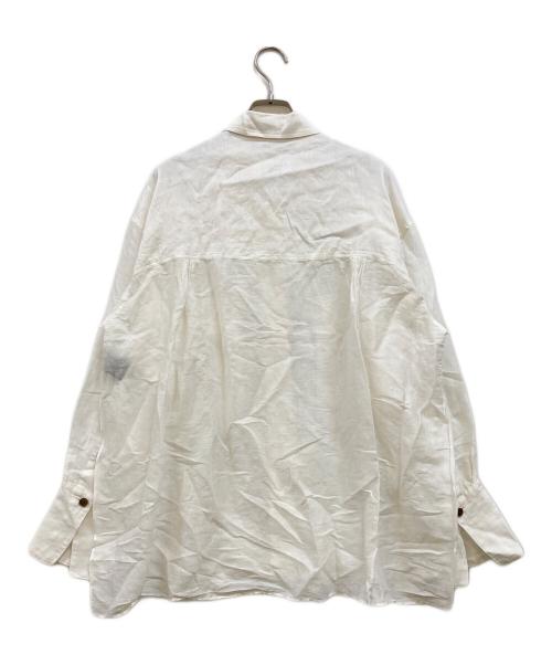 CHAOS（カオス）Chaos (カオス) バサランカディシャツ ホワイト サイズ:Fの古着・服飾アイテム