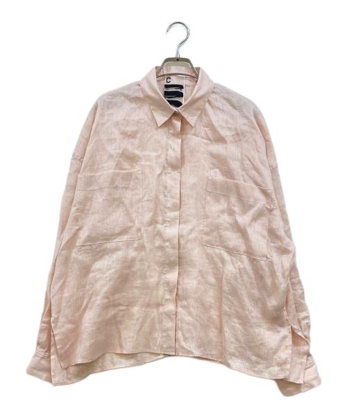 CHAOS（カオス）CHAOS (カオス) カルーラ リネンシャツ ピンク サイズ:Fの古着・服飾アイテム