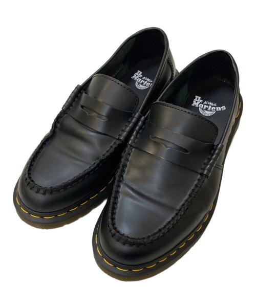 Dr.Martens（ドクターマーチン）Dr.Martens (ドクターマーチン) PENTON コインローファー ブラック サイズ:UK7の古着・服飾アイテム