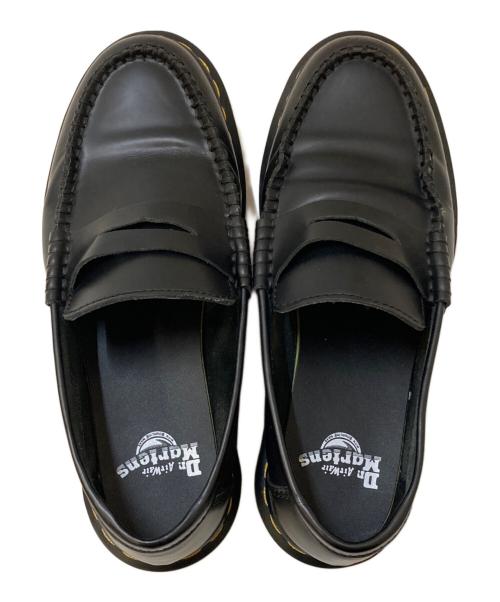 Dr.Martens（ドクターマーチン）Dr.Martens (ドクターマーチン) PENTON コインローファー ブラック サイズ:UK7の古着・服飾アイテム