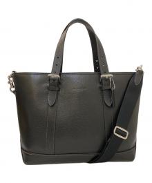 COACH（コーチ）の古着「ワーナー 2WAYレザートートバッグ」｜ブラック
