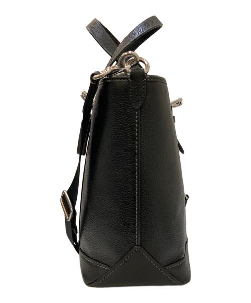 COACH（コーチ）COACH (コーチ) ワーナー 2WAYレザートートバッグ ブラックの古着・服飾アイテム