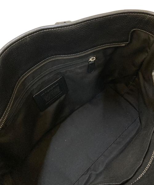 COACH（コーチ）COACH (コーチ) ワーナー 2WAYレザートートバッグ ブラックの古着・服飾アイテム