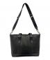 COACH (コーチ) ワーナー 2WAYレザートートバッグ ブラック：18000円