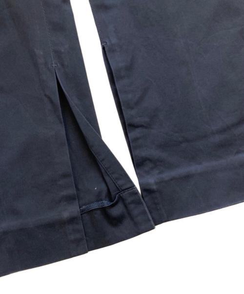 JIL SANDER（ジルサンダー）JIL SANDER (ジルサンダー) サイドスリットスラックス ネイビー サイズ:34の古着・服飾アイテム