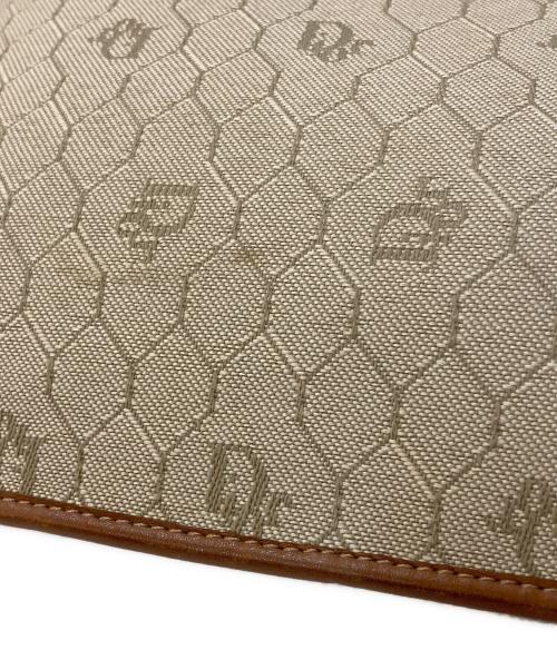 Christian Dior（クリスチャン ディオール）Christian Dior (クリスチャン ディオール) ハニカム柄 ショルダーバッグ ベージュの古着・服飾アイテム