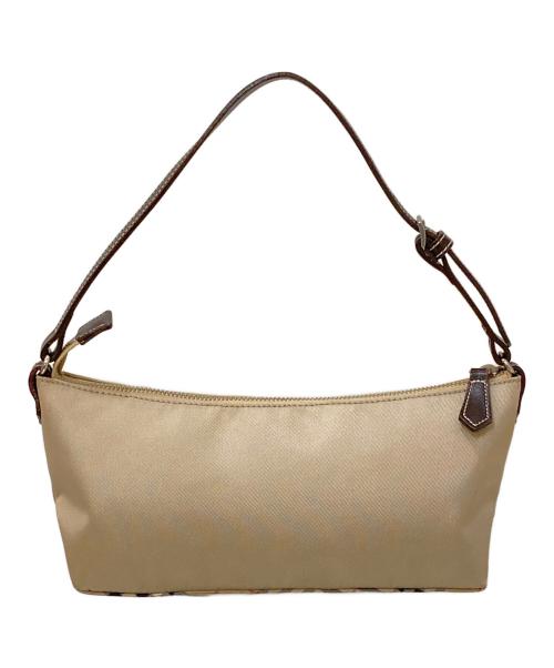 BURBERRY BLUE LABEL（バーバリー ブルー レーベル）BURBERRY BLUE LABEL (バーバリー ブルー レーベル) ノバチェック ワンショルダー コスメポーチ ベージュの古着・服飾アイテム