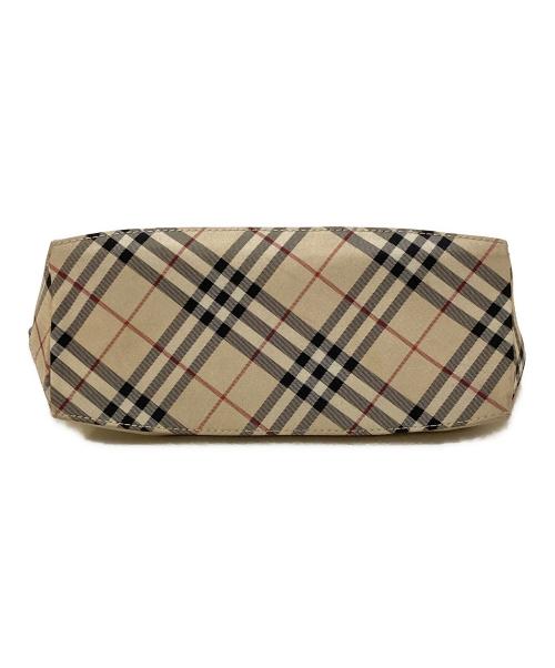 BURBERRY BLUE LABEL（バーバリー ブルー レーベル）BURBERRY BLUE LABEL (バーバリー ブルー レーベル) ノバチェック ワンショルダー コスメポーチ ベージュの古着・服飾アイテム