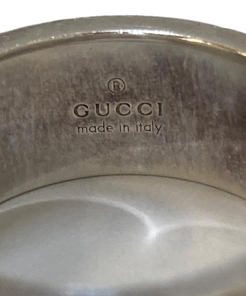 GUCCI（グッチ）GUCCI (グッチ) ブランデット Gリング シルバー サイズ:15の古着・服飾アイテム