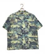 Sun Surf×BEAMSサンサーフ×ビームス）の古着「別注 COTTON TYPEWRITER OPEN SHIRT」｜ブルー