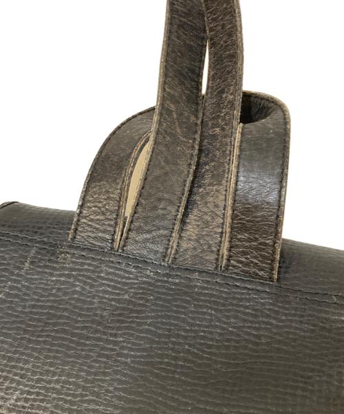 Christian Dior（クリスチャン ディオール）Christian Dior (クリスチャン ディオール) CDロゴ金具 レザーリュック ブラックの古着・服飾アイテム