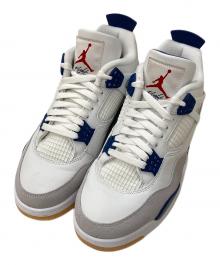 NIKE SB（ナイキエスビー）の古着「Air Jordan 4 Retro SP "Summit White/Navy"」｜ホワイト×ブルー