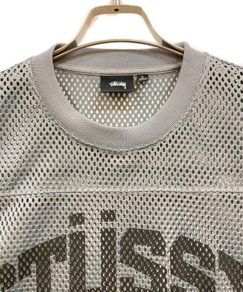 stussy（ステューシー）stussy (ステューシー) Sport Team Jersey グレー サイズ:Lの古着・服飾アイテム