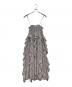 holiday (ホリデー) FLOWER PRINT RUFFLE RUFFLE STRAP DRESS グレー サイズ:ONE SIZE：20000円