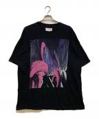 Maison Margielaメゾンマルジェラ）の古着「プリントTシャツ」｜ブラック