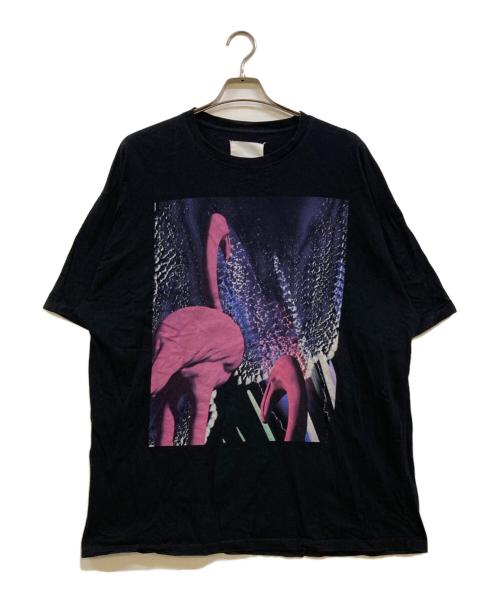 Maison Margiela（メゾンマルジェラ）Maison Margiela (メゾンマルジェラ) プリントTシャツ ブラック サイズ:Sの古着・服飾アイテム