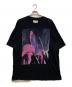 Maison Margiela（メゾンマルジェラ）の古着「プリントTシャツ」｜ブラック