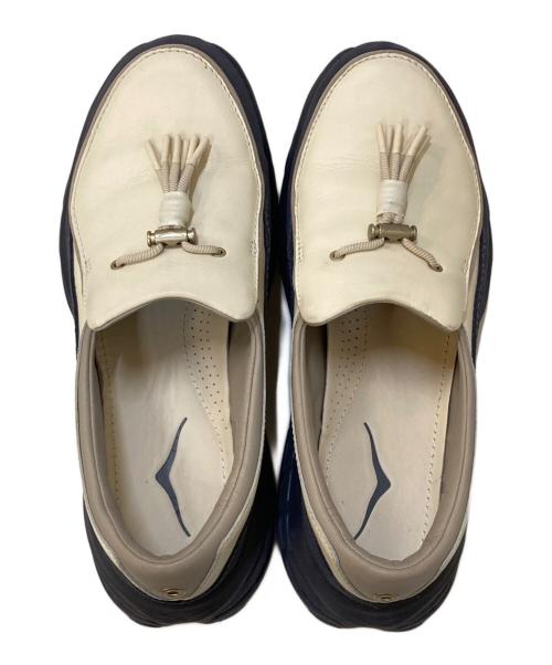 HOKA（ホカ）HOKA (ホカ) Speed Loafer Birch ホワイト×パープル サイズ:28.5㎝の古着・服飾アイテム