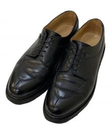 PARABOOT（パラブーツ）の古着「AVIGNON Uチップ レースアップシューズ」｜ブラック