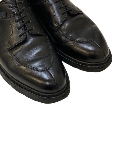 PARABOOT（パラブーツ）PARABOOT (パラブーツ) AVIGNON Uチップ レースアップシューズ ブラック サイズ:08の古着・服飾アイテム